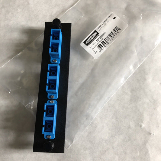 New Hubbell Fspscdm3b Adapter Panel, Premise Wiring,Bt