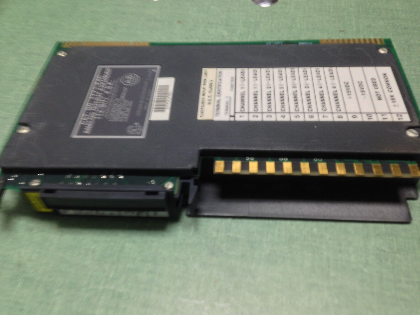 Allen Bradley 1771-E4c Analog Output Expander (12-Bit) 4 S.E. ,Sb