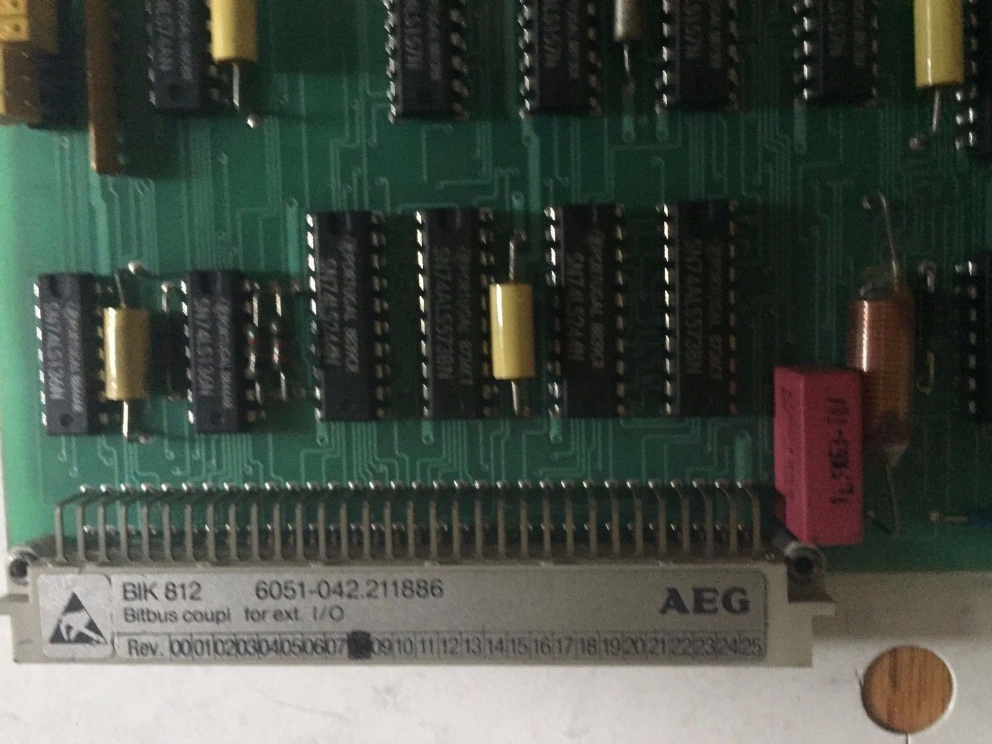 Aeg Bik 812 211886, 6051-042.211886 Coupler Bitbus For Extension I/O,Sk
