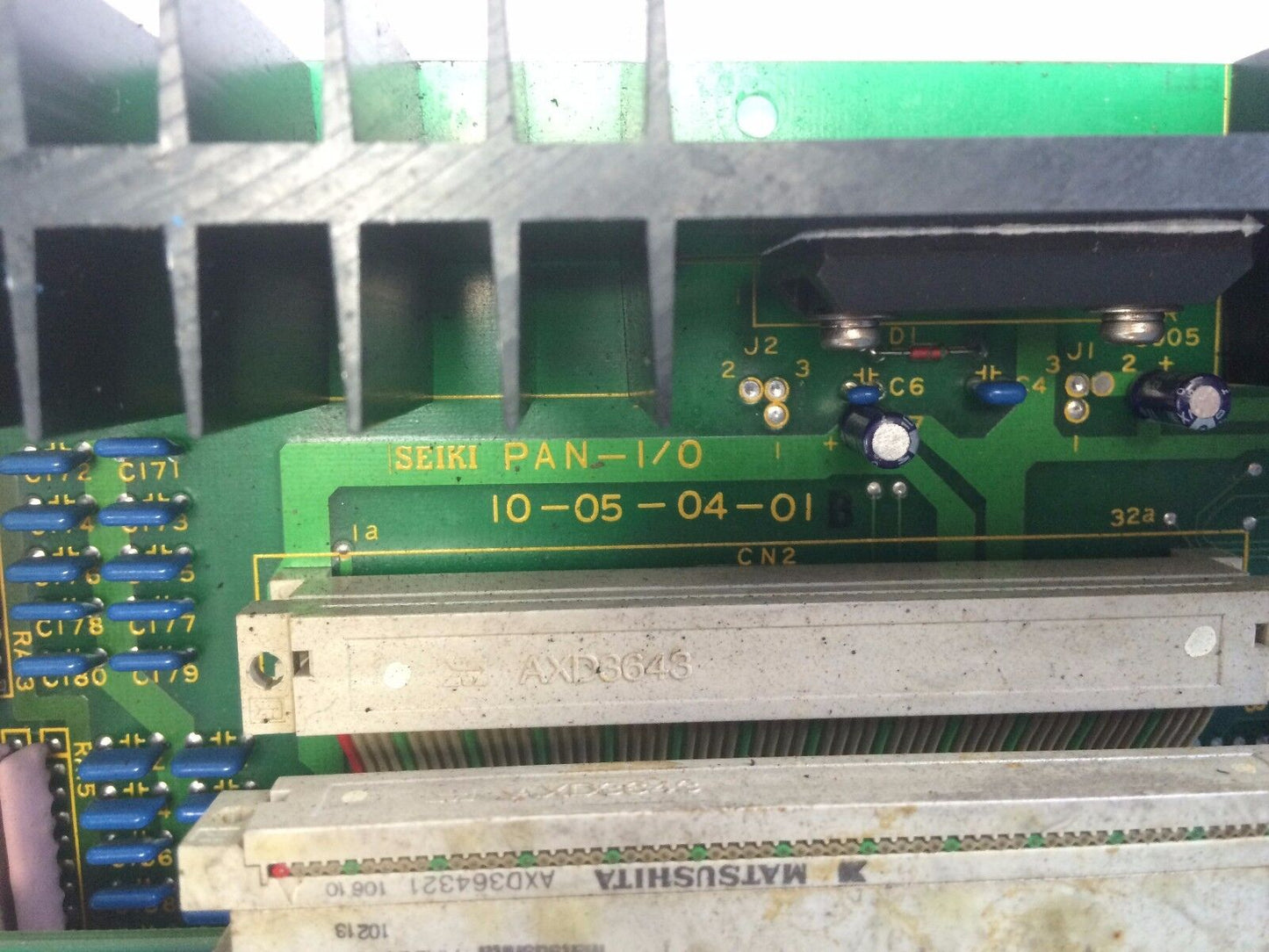 Seiki Vmc Pcb Card, Seiki Pan-I/O,Pan-1/0, 10-05-04, Smcn-3B,07-02-05-00,Cr