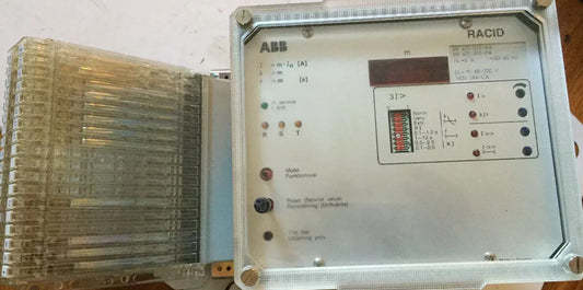 Abb Rk 671013Aa,Abb Racid Rk 671 013-Pa Overcurrent Protection,L31674,S1:1-8,Bx