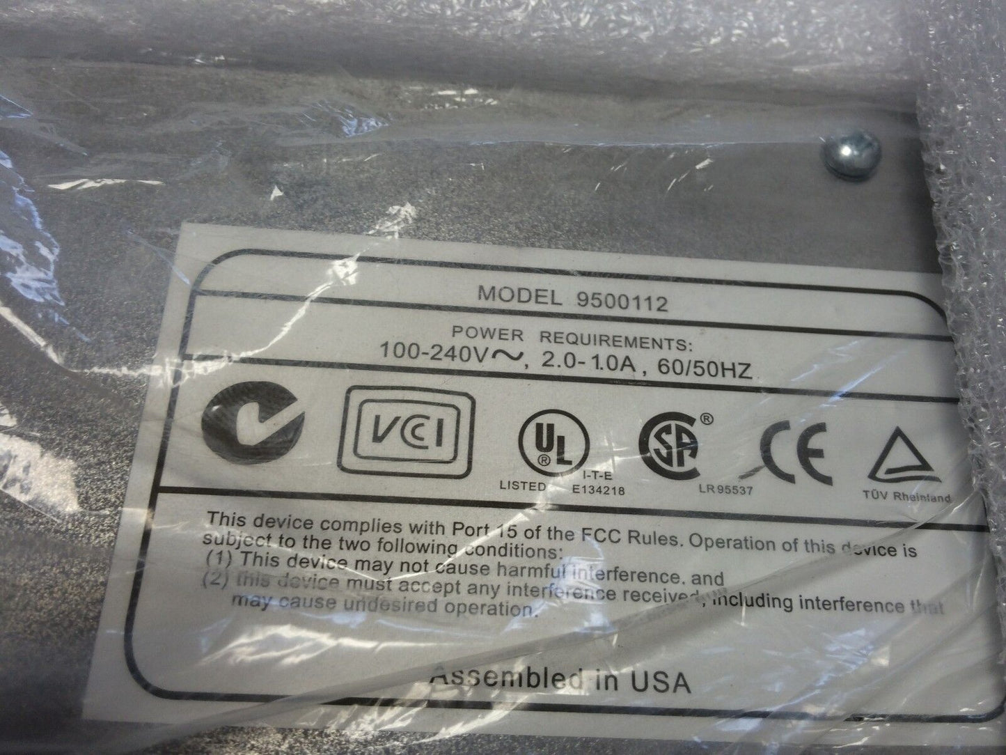 New Kodak 9500112 Directview Remote Operation Panel 1350503 Plc,Cat 135 0503,Bn