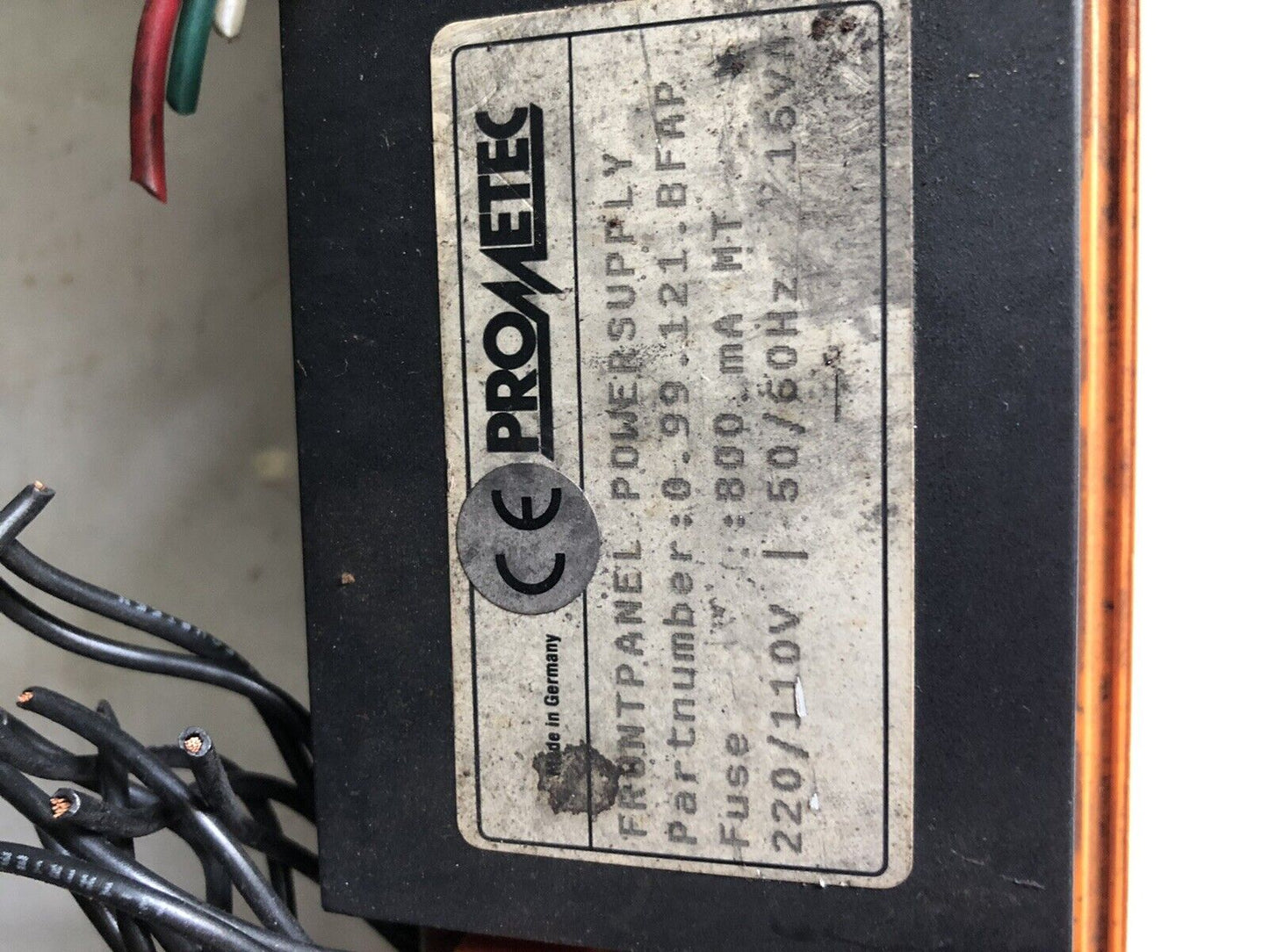Lot 3 Mixed Prometec Cnc Electrical Power Supply Uebf/0022 0.99.121. Bfap,Tn