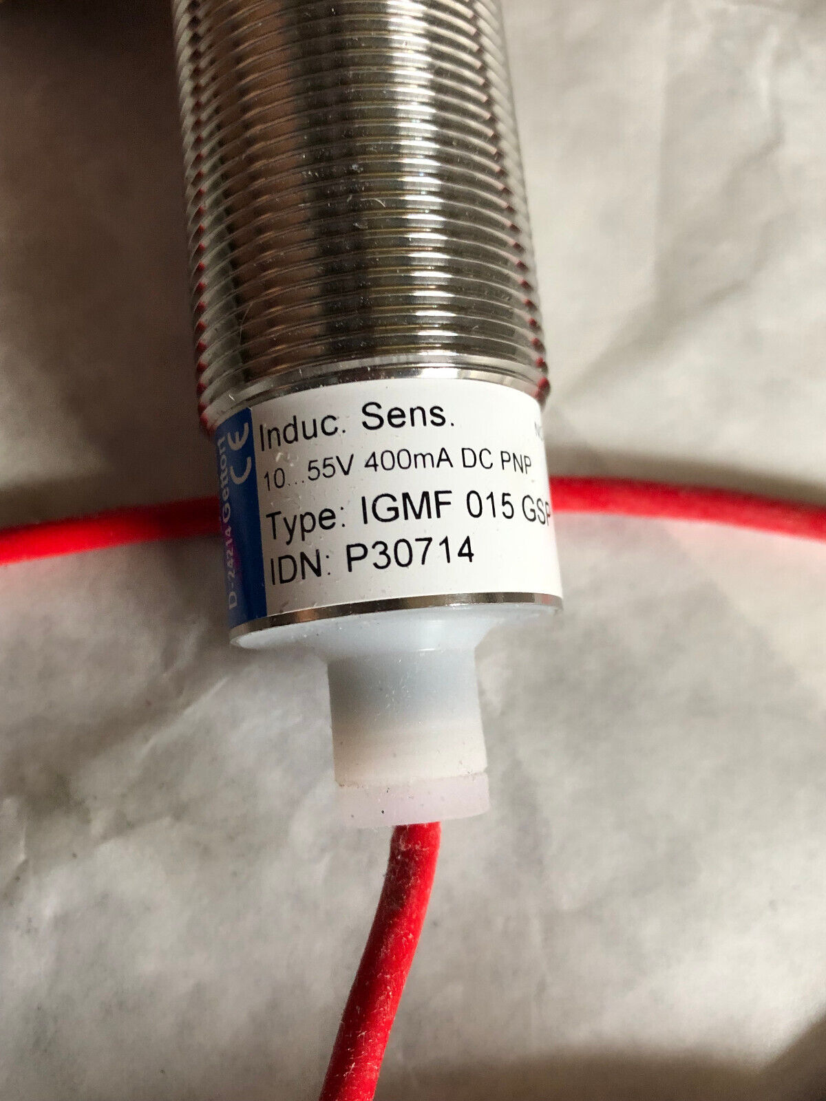 New Ege Igmf 015 Gsp Inductive Sensor,P30714,Ege Igmf015gsp,High Temp Switch,Cx