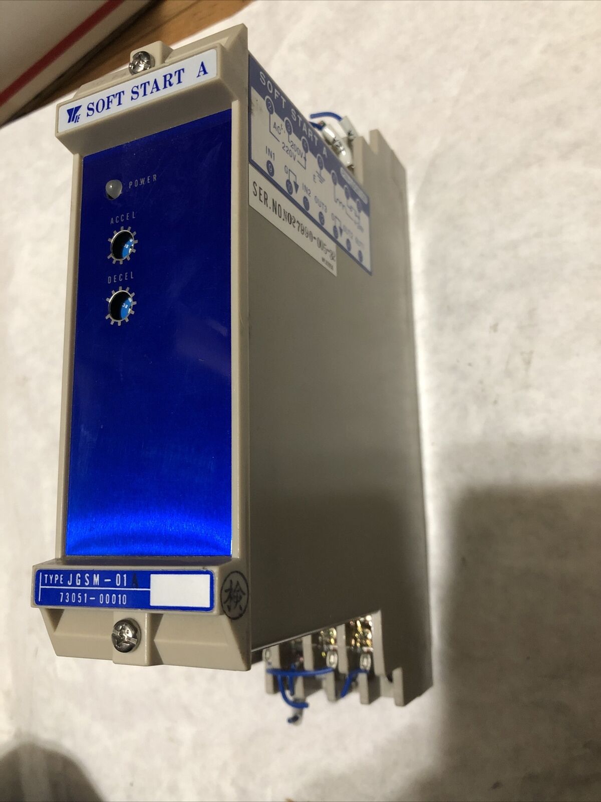 Motor Controller Soft Start Jgsm-01  73051-01,Bf