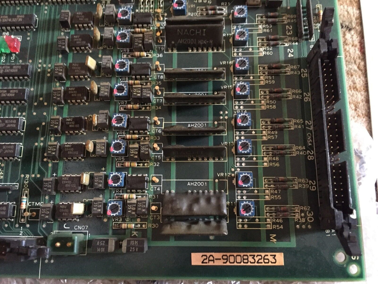 Nachi Um704k-09 Circuit Board Unit T-K-15-V-0 ,Very Good Condition,Bd