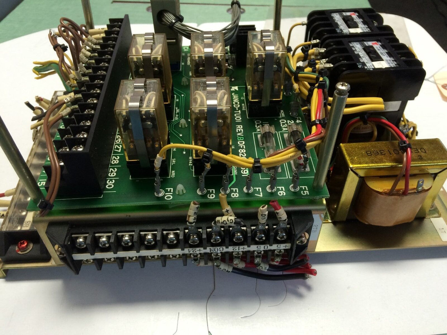 Yaskawa Jancd-Tu01,Jancd-Tu0i,Power Unit Jancd-Tuo1 Rev.B,Df8200591,Ni-10Et,Dj