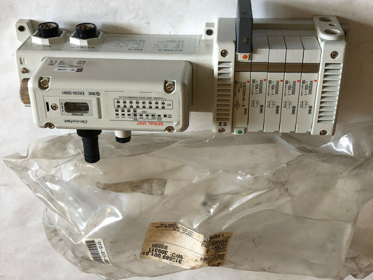 Smc Us2984-10,Ex230-Sdn1,Ex230-Cb2,Vqc2201n5 Interface Module Valve,(Damaged),Cg