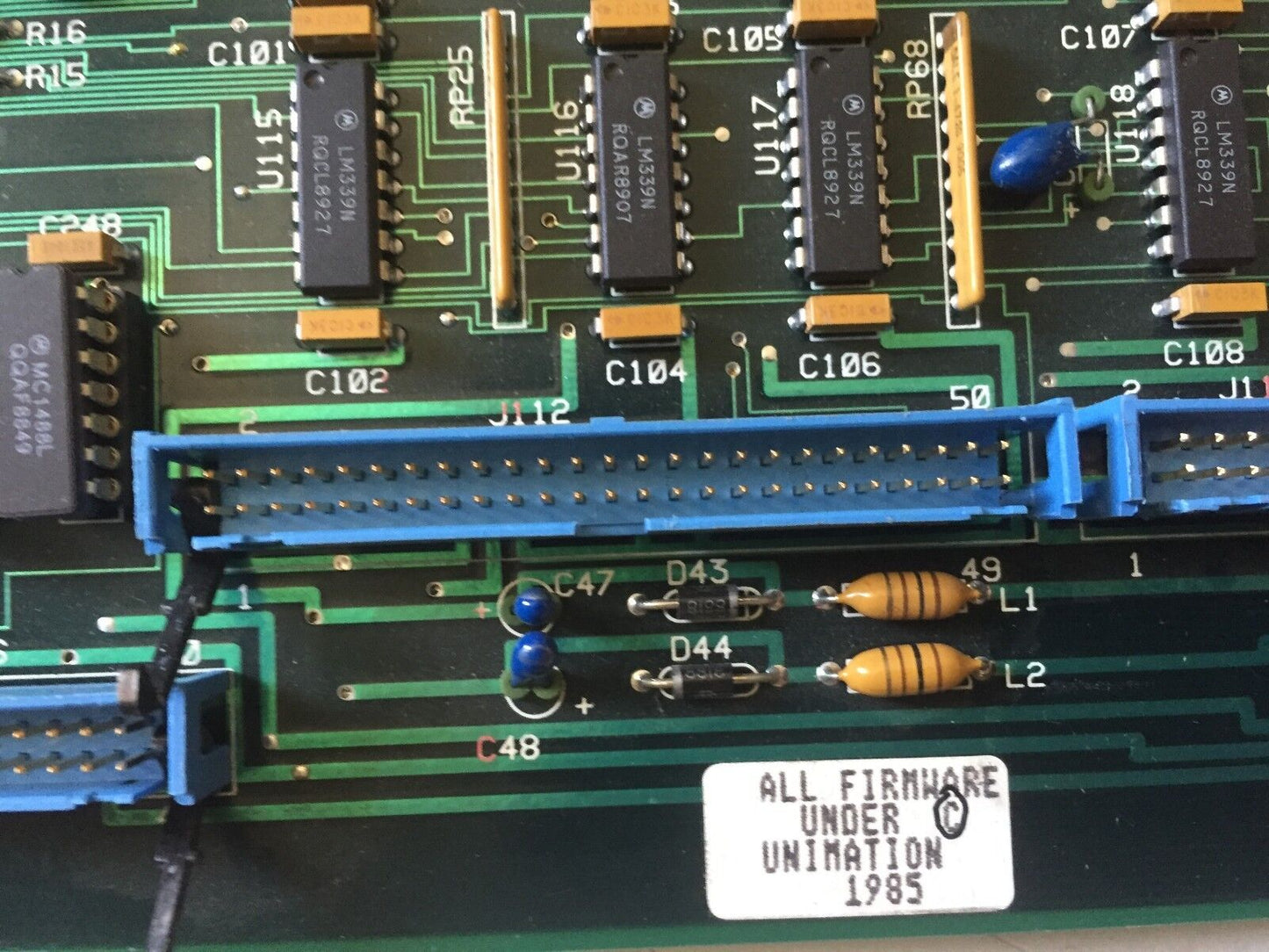 Unimation 2D4269g01,3D32472g01,2D42696,2D42695h01 Pc Board,Eb
