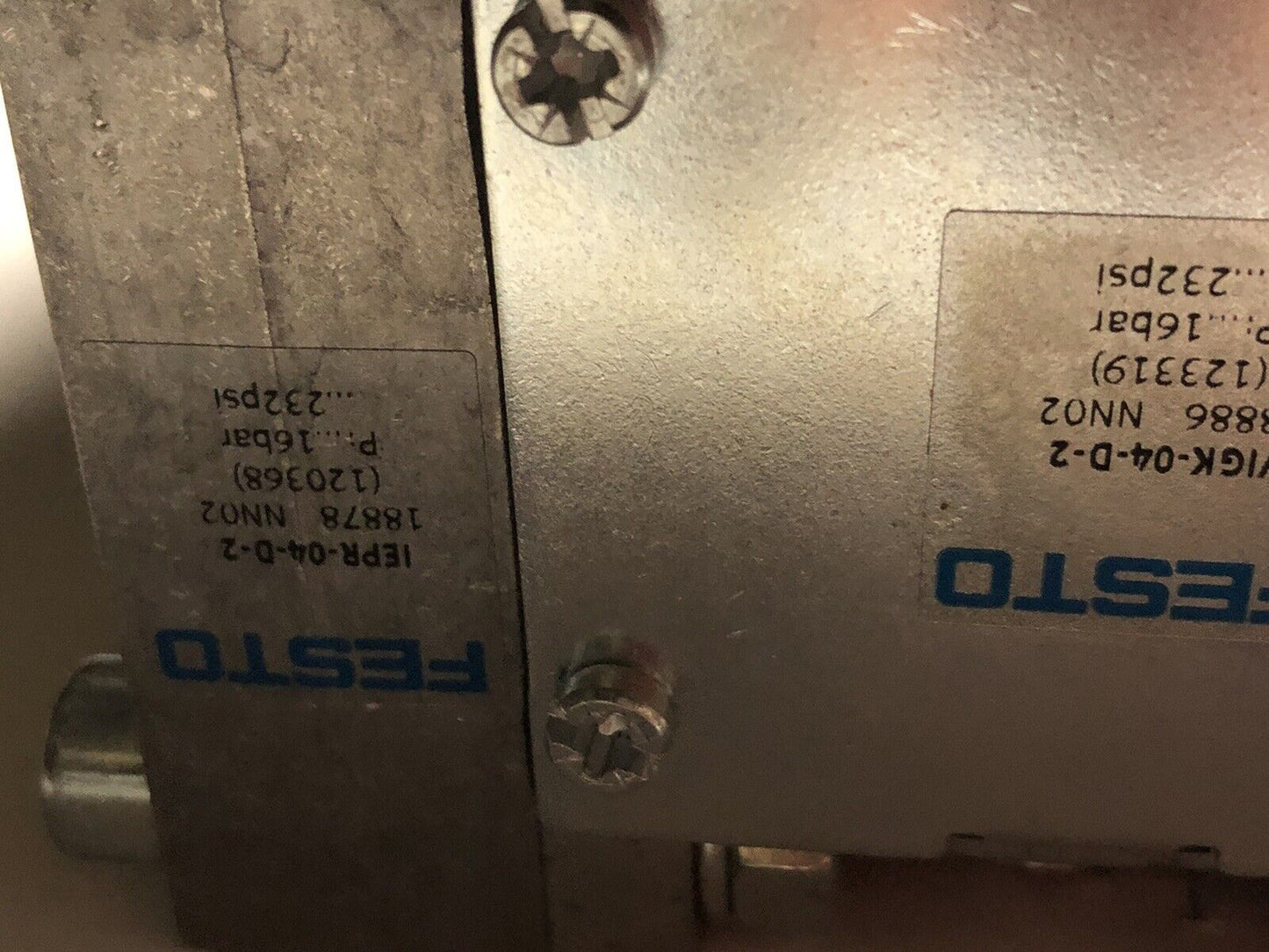 Festo Vimp-04-D-2 20859444 Muhx2-Zp-D-2-24G,Iepl04d2,Vigk-04-D-2 Valve,372735,Ev