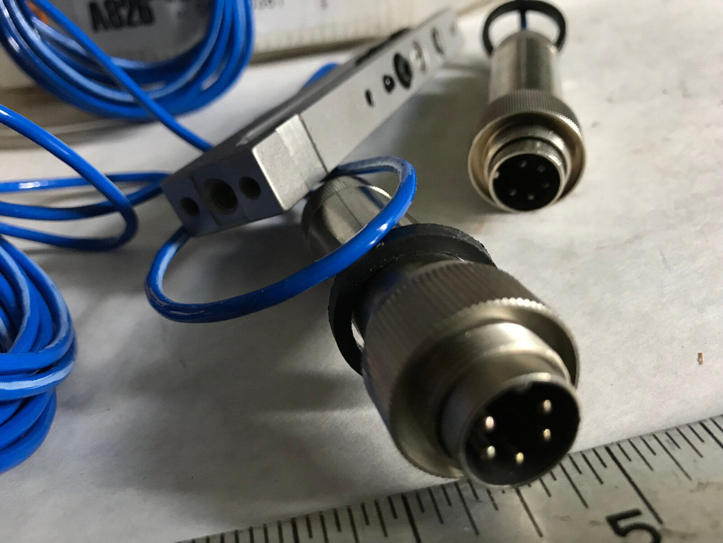 New Marposs A826 Gauge Head W/Cables A 826,Eo