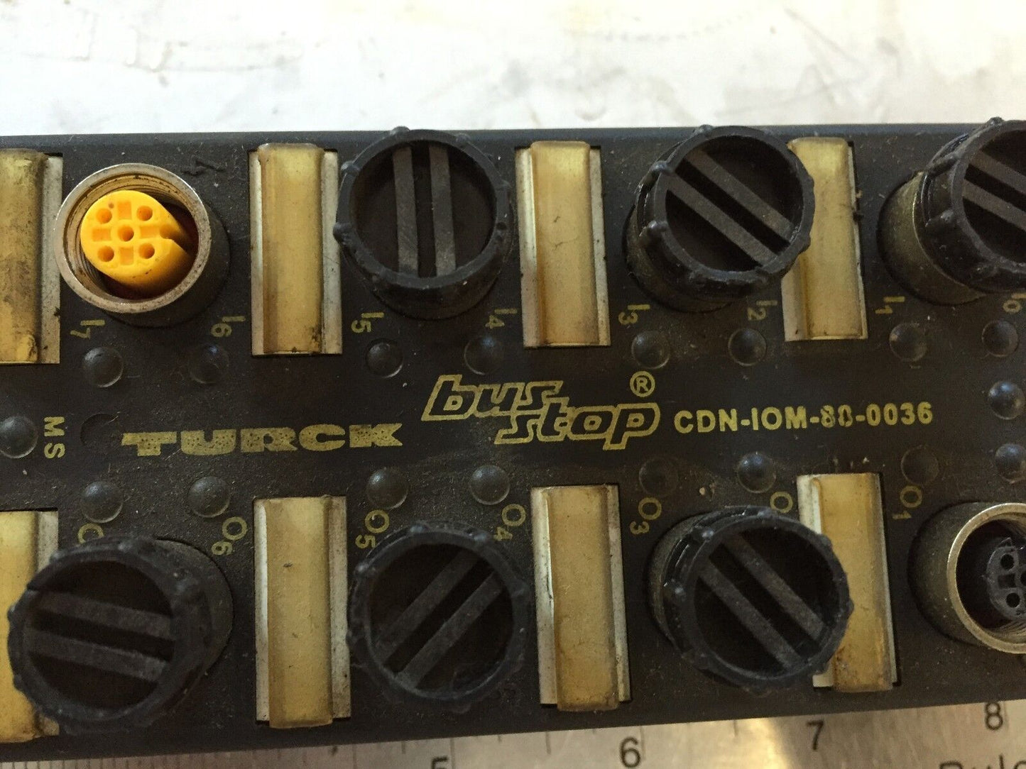 Turck Cdn-Iom-88-0036,Cdn-Iom-80-0036 Bus Stop Devicenet 8 I/O Station,Er