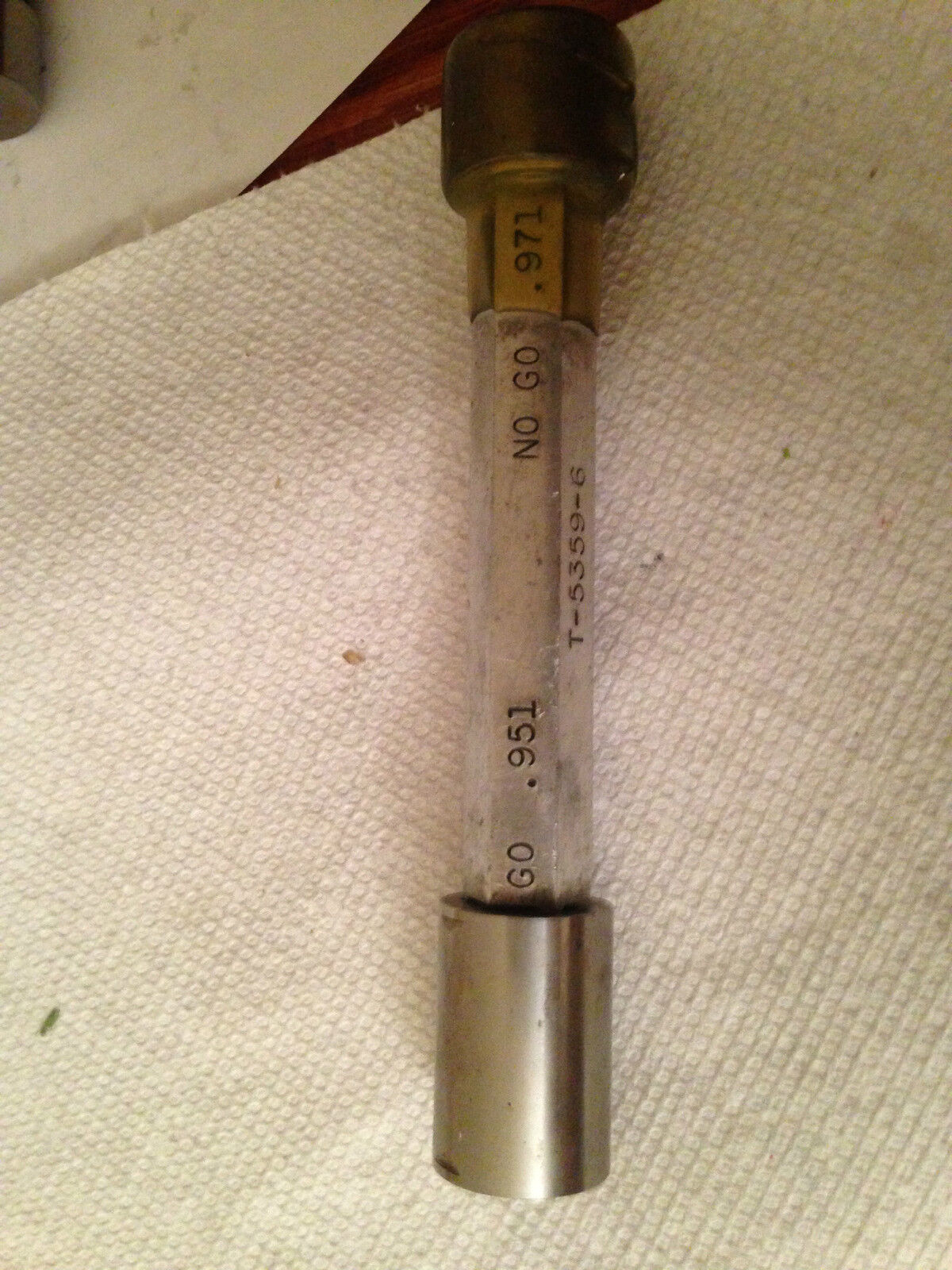 The Pipe Machinery 951,971 Inspection Gage Go No Go Plug Gage .951 .971,Ag