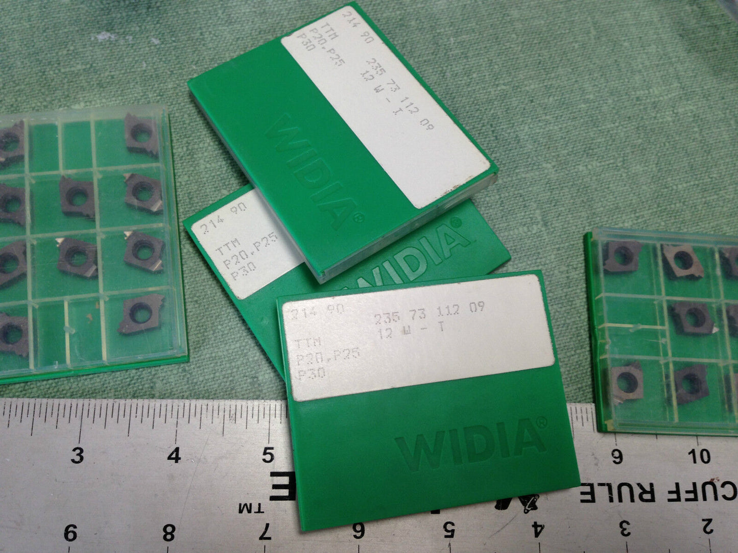 New Lot 50 Widia 214-90 235 73 112 09 Ttm Carbide Inserts, Grade 12W-I,Tl
