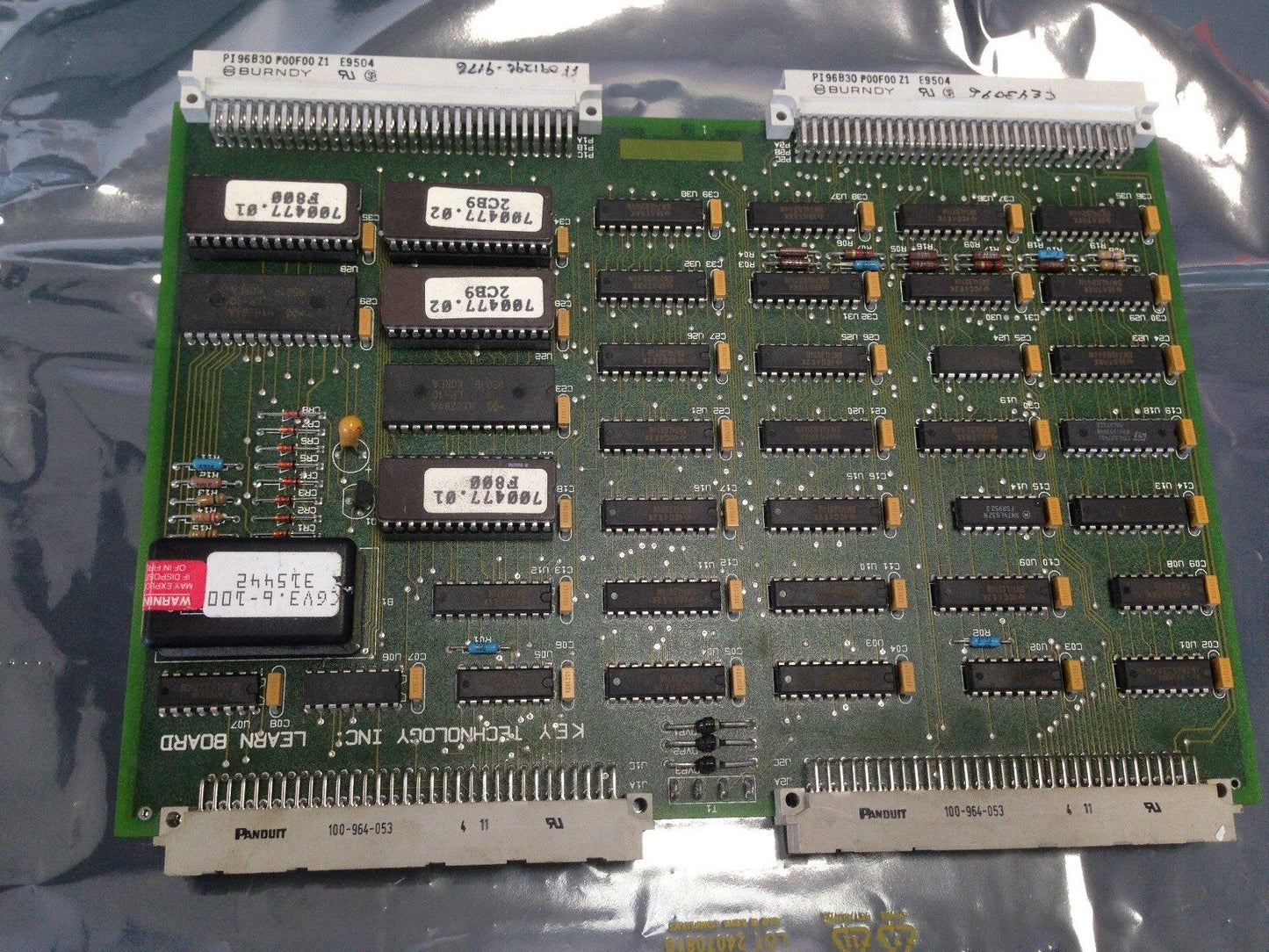 Key Thechnology 010204 Rev,700477A,700477 B  Learn Board Pcd 15905-459,Ax