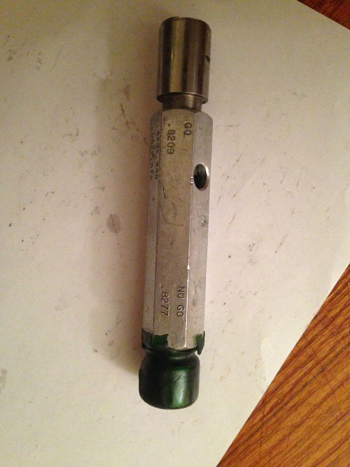 The Pipe Machinery 8209,8277 Go No Go Plug Gauge Inspection Gage .8209 .8277,Ag