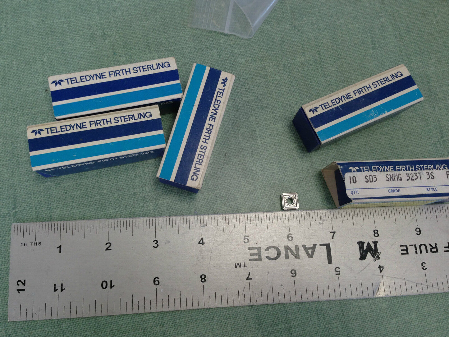 New Lot 50 Teledyne Firth Sterling Snmg-323T 3S F1 Cermet Inserts, Grade Sd3,Sv