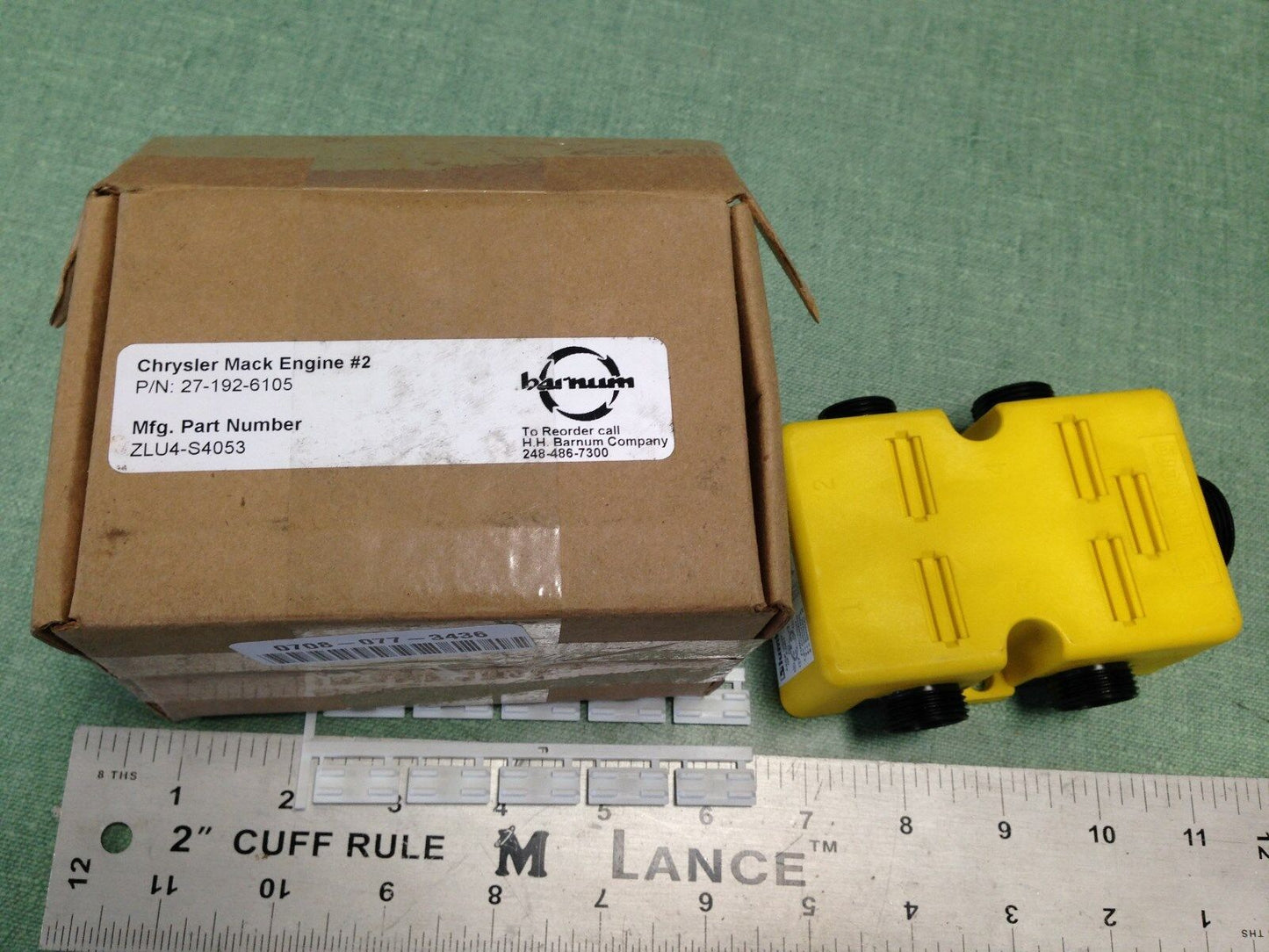 New Lumberg Zlu 4-S4053 Four-Port Mini Distribution Box,27-192-6105,Bu