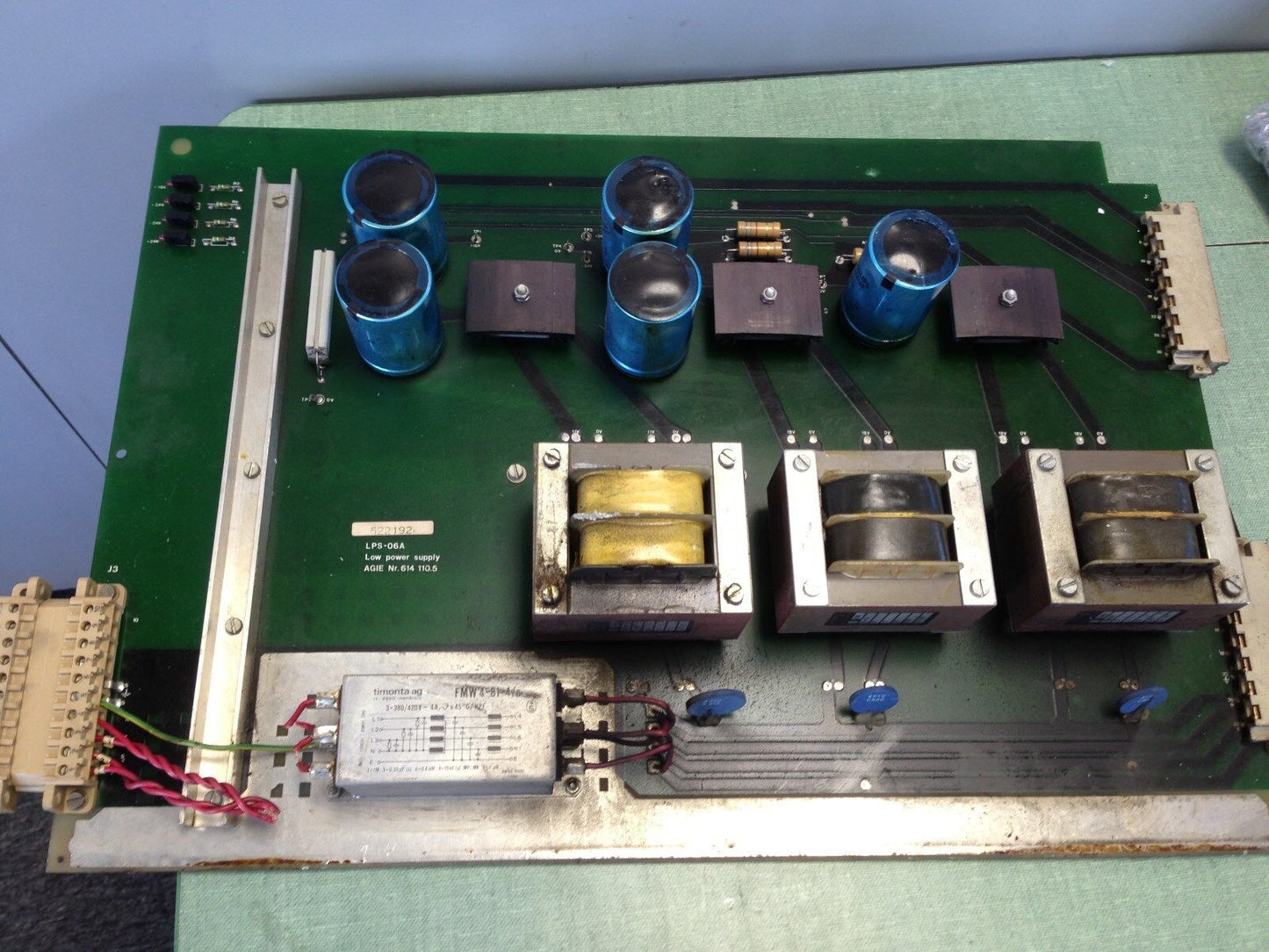 Agie Lps-06A, 614 110.5 Low Power Supply Pcb For Agiepuls Mm Edm Control ,Ta