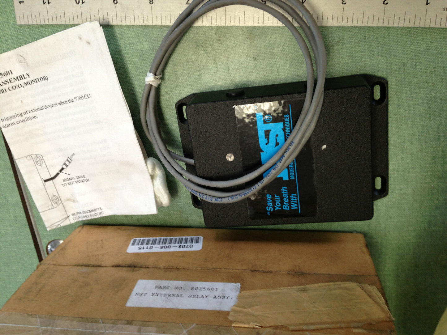 Mst 8025601 External Relay System Modern Safety Tech,5700 Co Or 5701 Co/O2,Tn