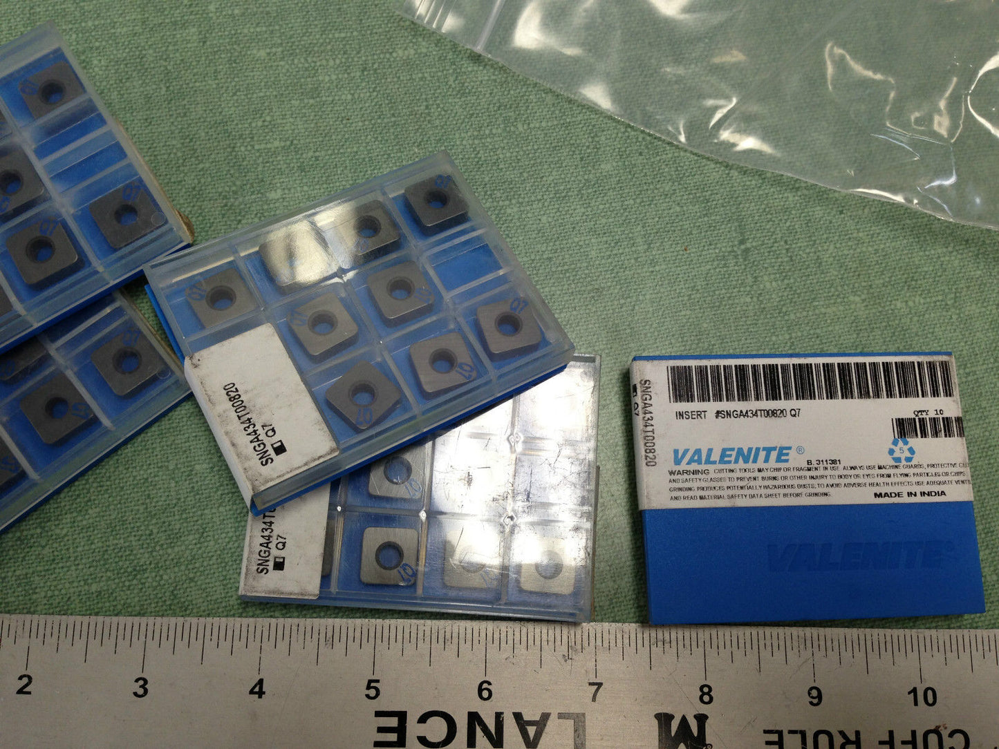 New Lot 86 Valenite Snga 434T00820,Q7,Ceramic Inserts,Tl