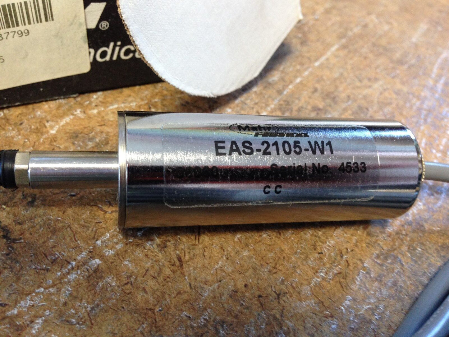 Mahr Federal Eas-2105-W1 06060 Remote Transducer,Digital Electronic Indicator,Ay