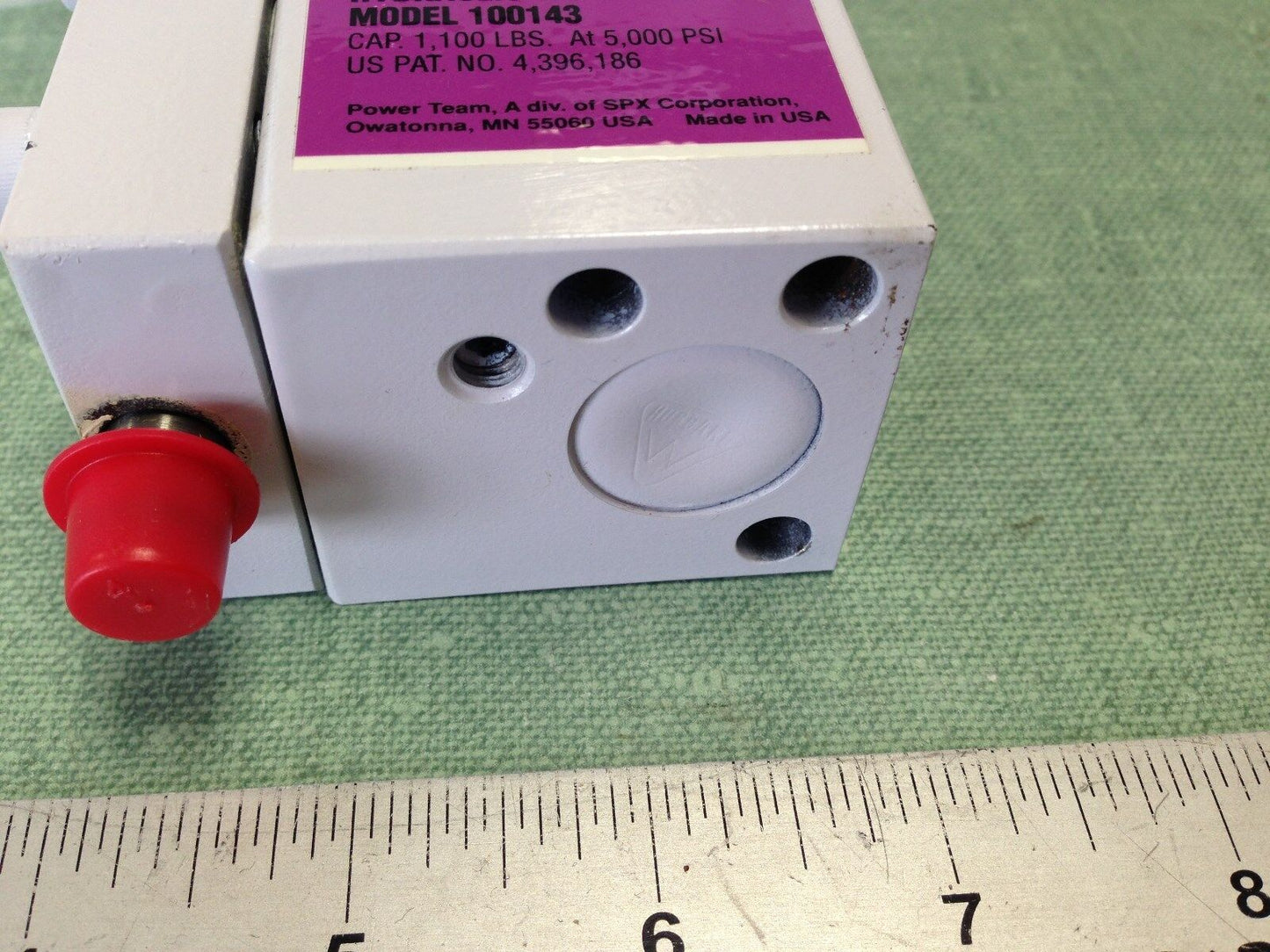 New Hytec/Spx 100143 Hydraulic Work Supports, 1100 Lbs @ 5000 Psi,Am