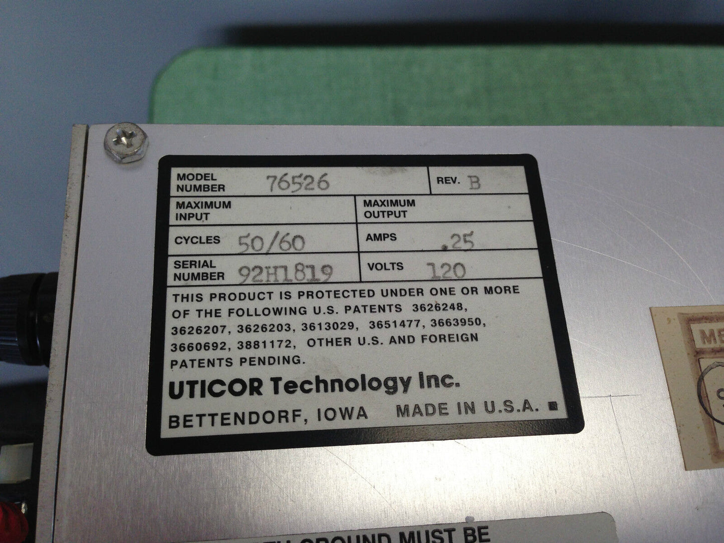 Uticor Technology 76526,Weld Track Iii Board Welding Controller,60C74-4,120 V,Tm
