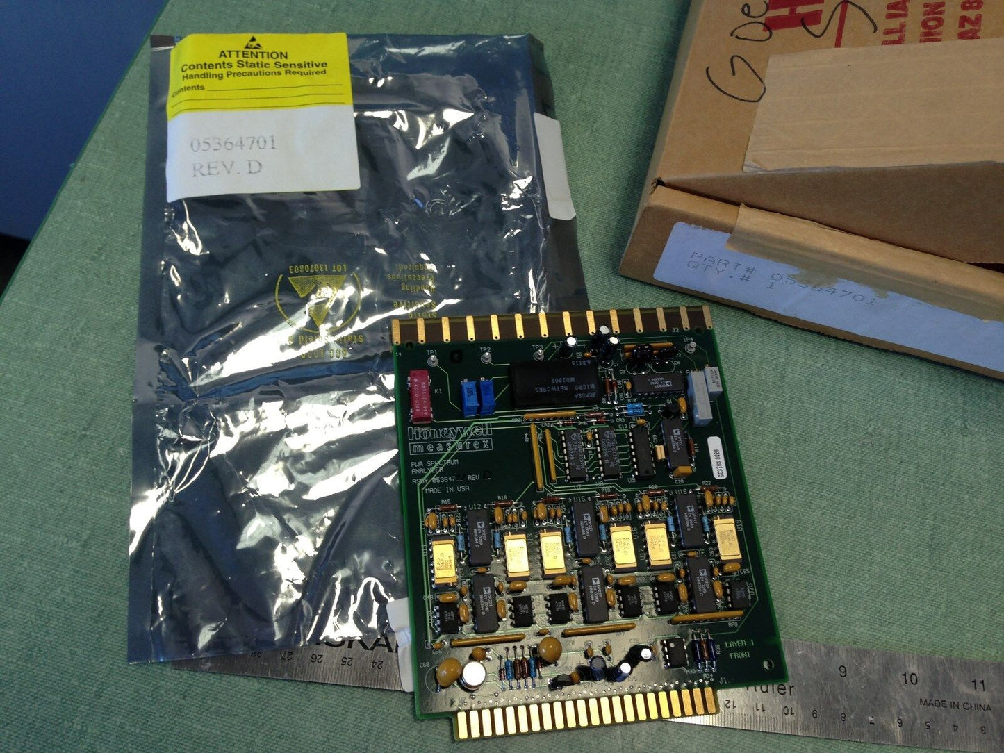 New Honeywell Measurex 05364701 Rev. D,053647 Control Board 04364701 Rev D,Ay