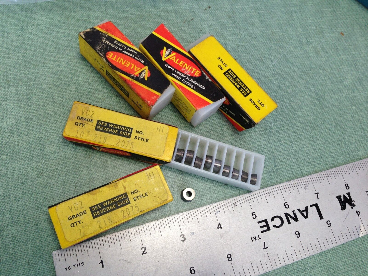 New Lot 42 Valenite 10 218 2075 Carbide Indexable Inserts, Grade: Vc2 ,Sv