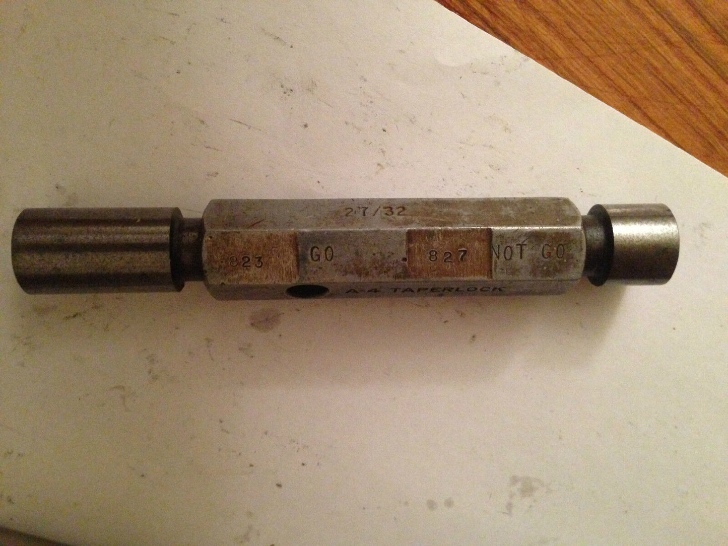 The Pipe Machinery 823,827 Go No Go Plug Gauge Inspection Gage .823 .827,Ag