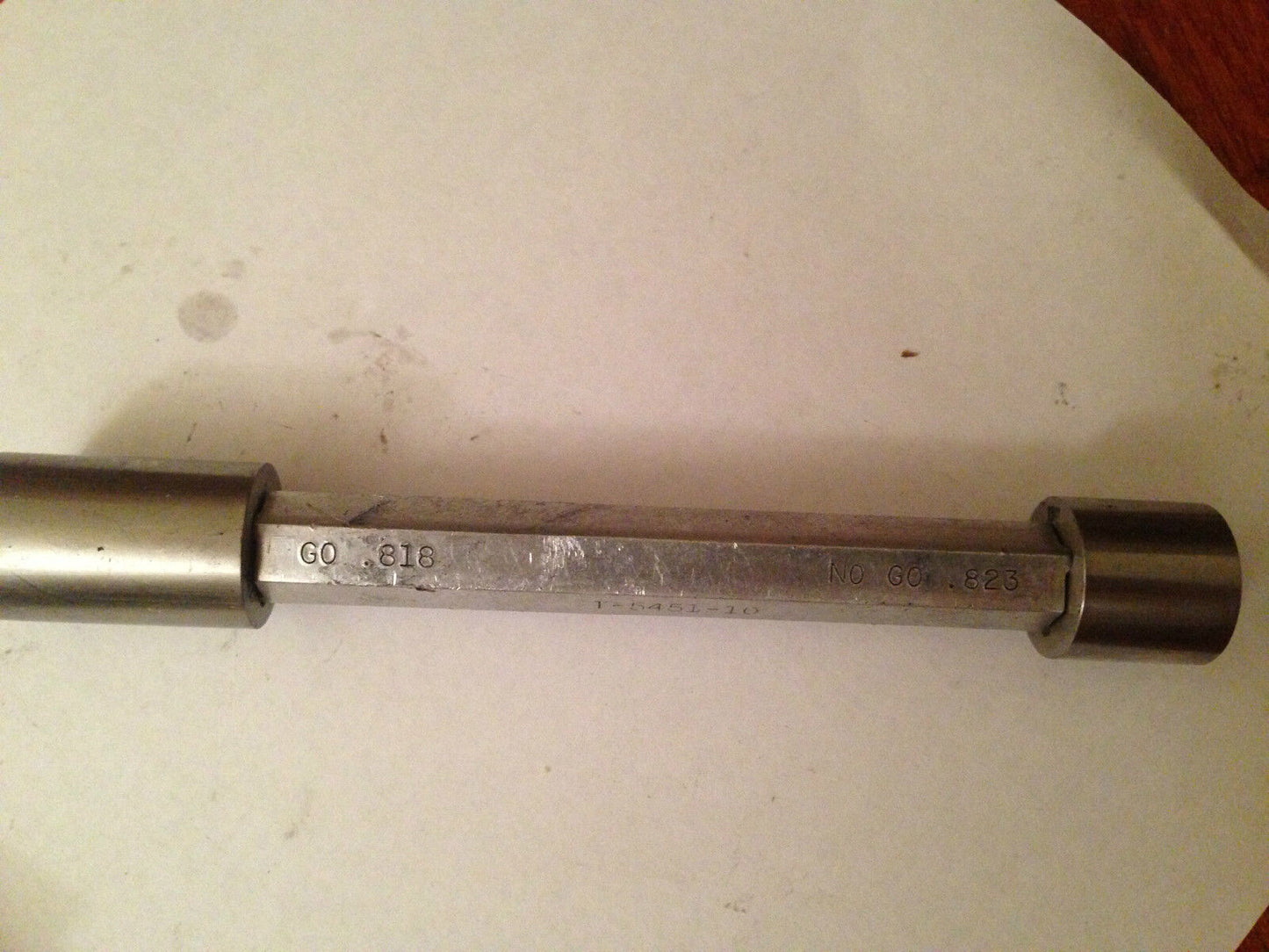 The Pipe Machinery 818,823 Go No Go Plug Gauge Inspection Gage .818 .823,Ag