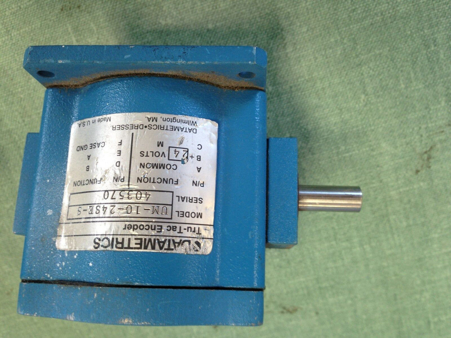 Datametrics Um-10-24Se-S Tru-Tac Encoder,Data Metrics Um-10-24Se-S,Tl