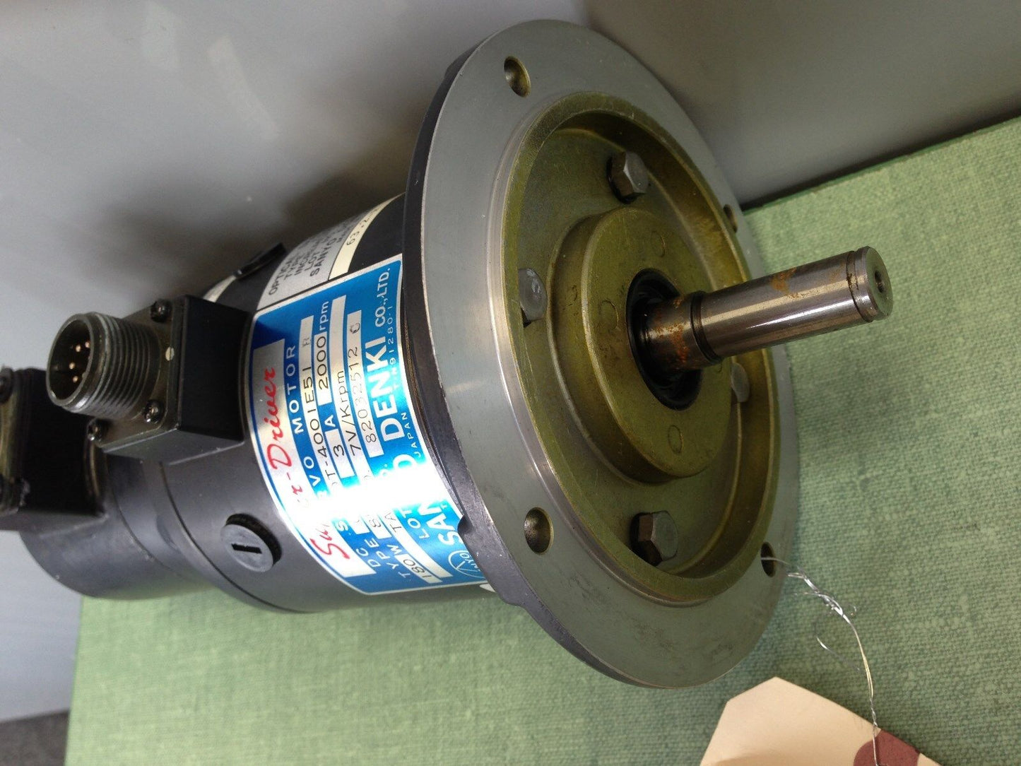 New Sanyo Denki C-70T-400Ie5i B Super-Driver Dc Servo Motor,C-70T-4001E51b,Tf