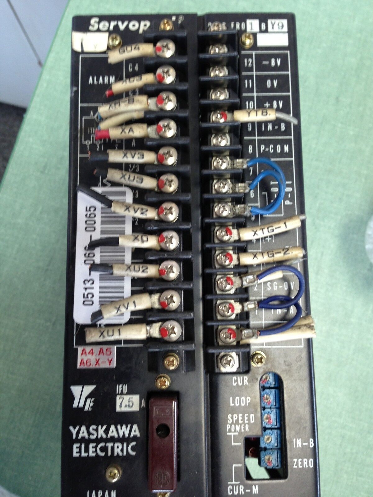 Yaskawa Cpcr-Fr01by9 Servopack Servo Controller Cpcr 7.5A,Cove-Fro1 B Y9,Tb