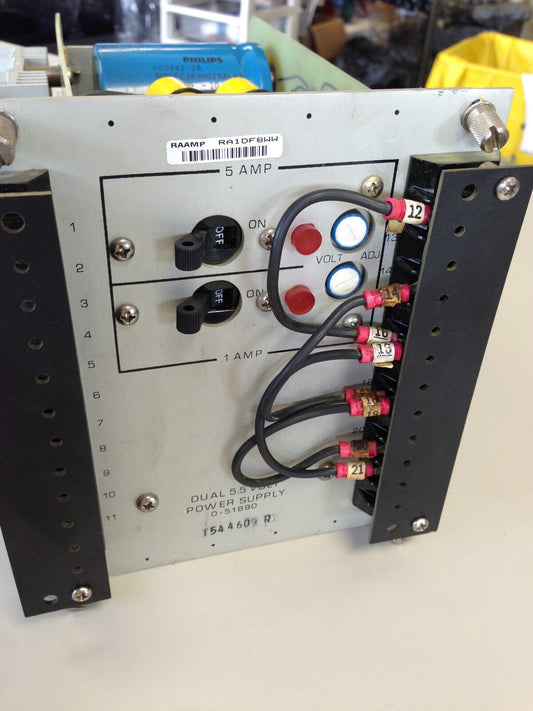 Baldor-Reliance 0-51890 Dual 5.5 Volt Power Supply 0-51660,Tc