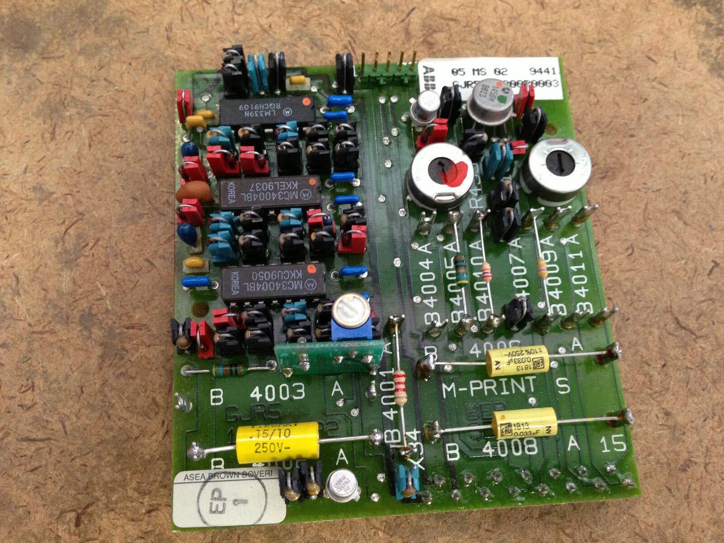 Abb Gjr5138800r0003 Gjr5-138811P2 Print Circuit Board  ,Tn