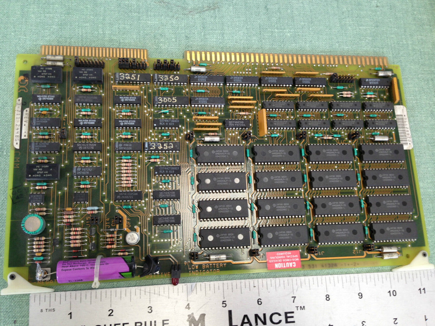 Cincinnati Milacron 3-711-2448G Cnc Servo Memory Board,Pcb Cmm,Tc