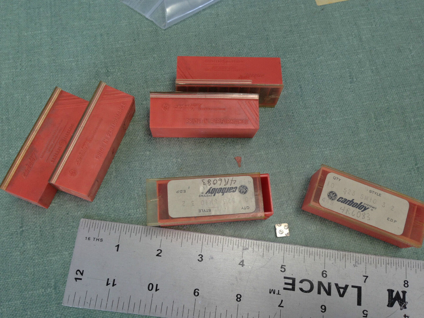 New Lot 60 Carboloy Ge 523 Sm10 32 Carbide Inserts, Grade: 449,4R6083,Sv