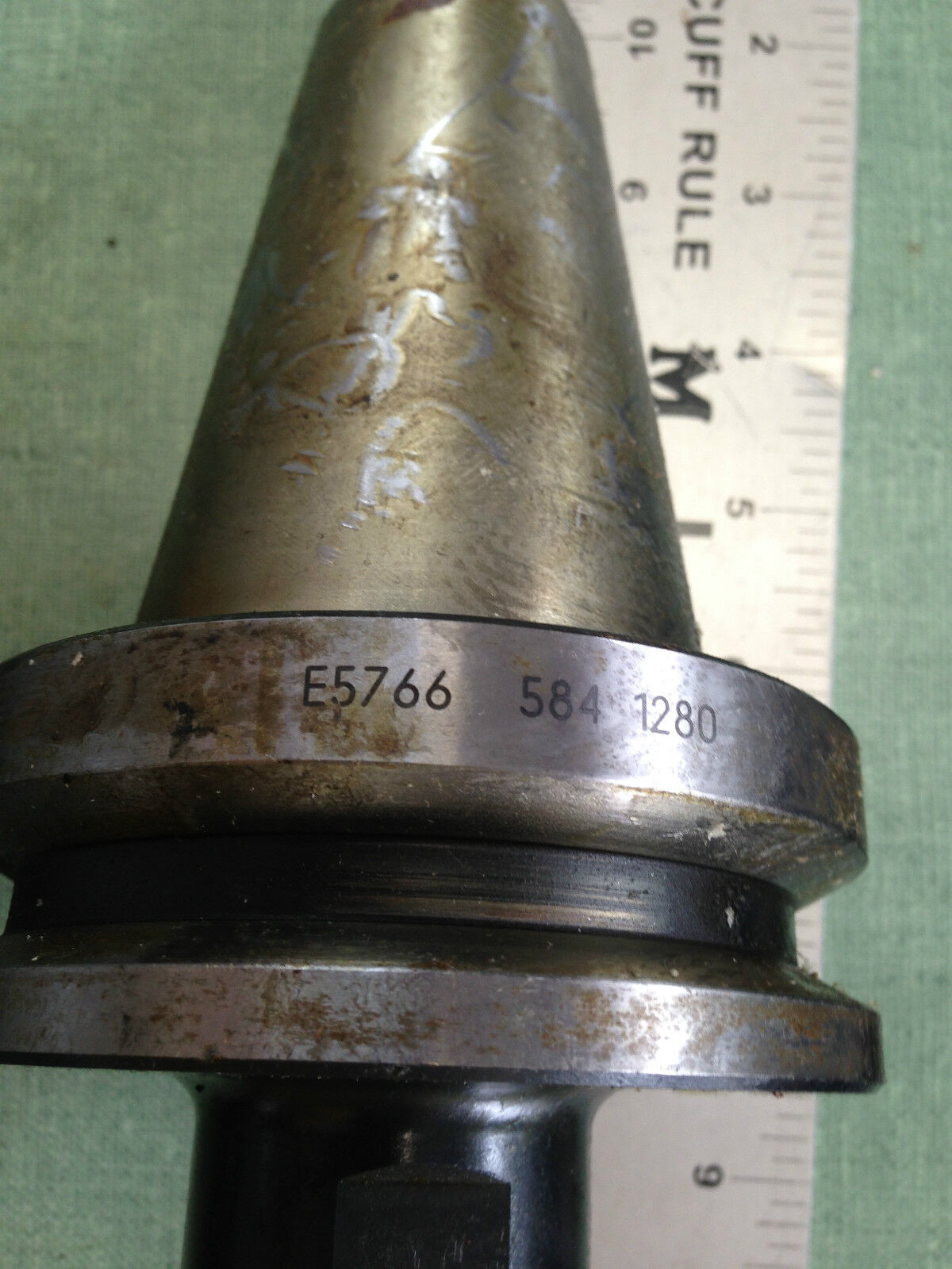 Lot 2 Milling End Mill Tool Holder Bt50 Shank,Bt50d We 12 080,E5766 584 1280,Tm