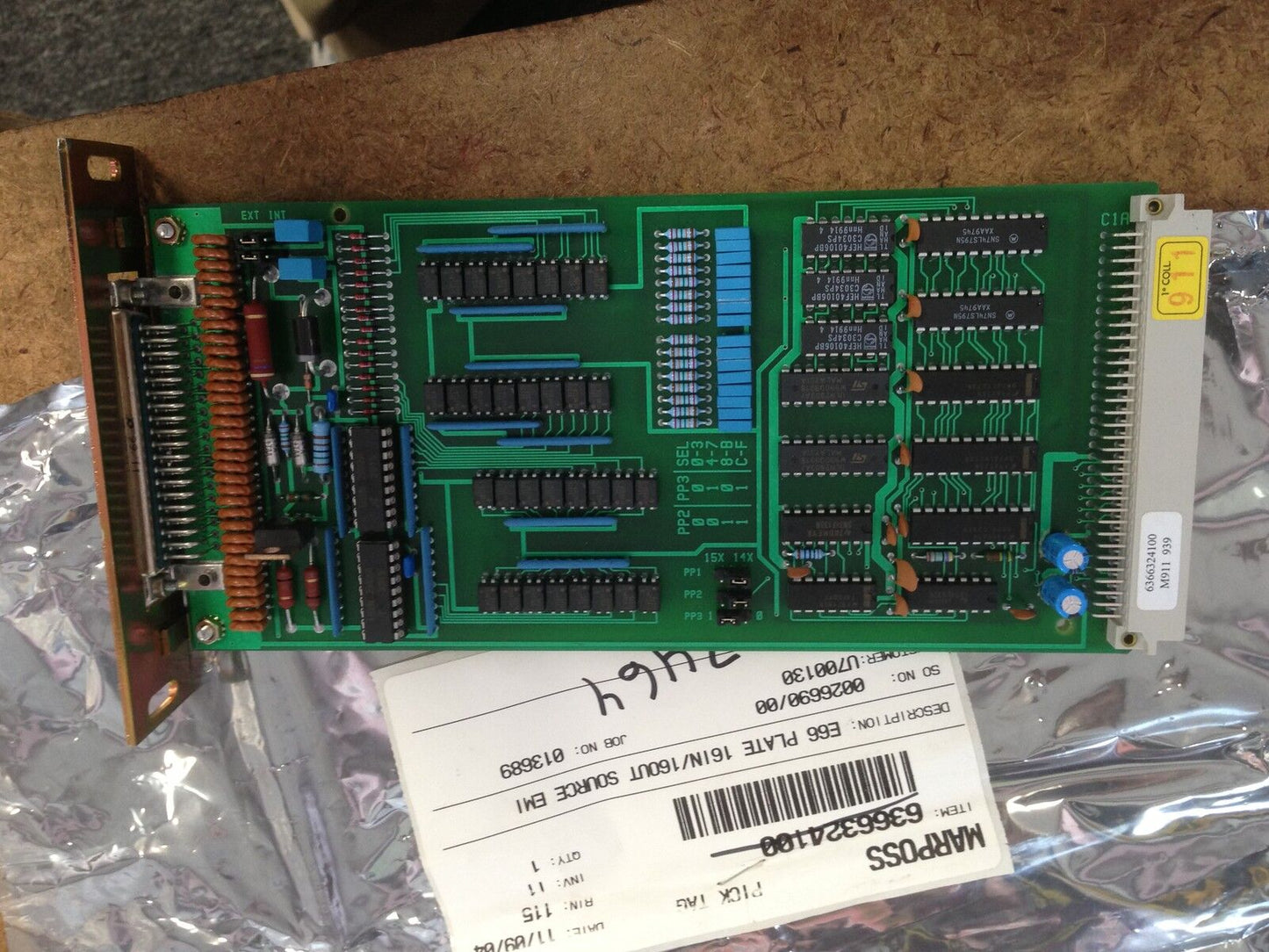 New Marposs 6366324100 M911 939 E66 Plate 16 In/16 Out Source Emi 6830338700,Su