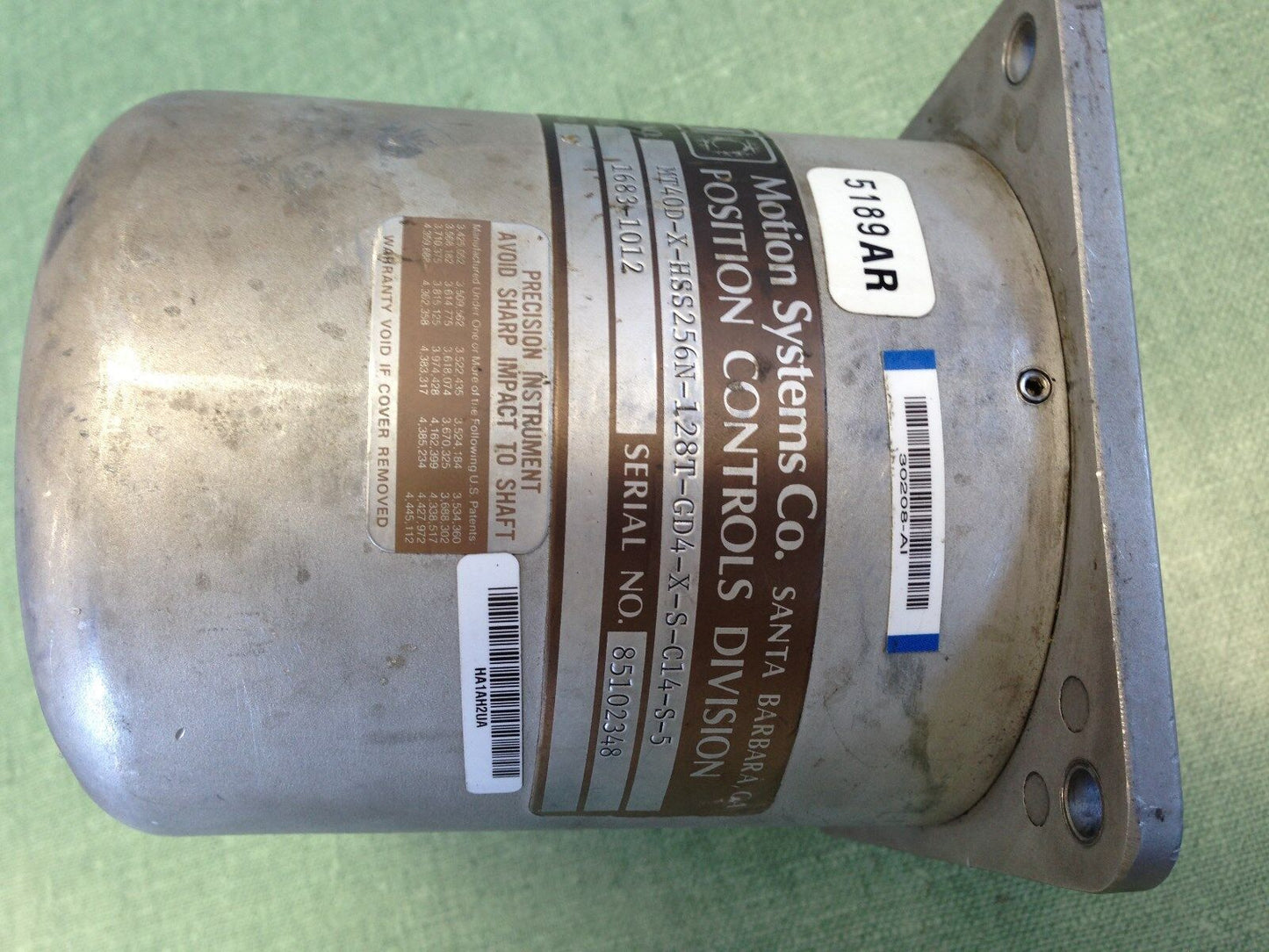 Bei 1683-1012 Motion Systems Encoder Mt40d-X-Hss256n-128T-Gd4-X-S-C14-S-5,Tk