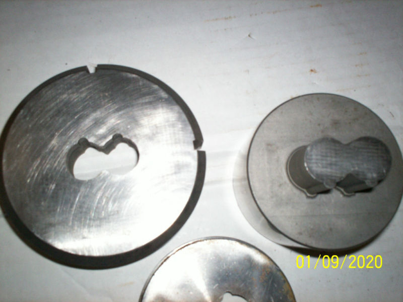 Wilson 3-1/2" Special Punch & Die Set Wt 2063,Wt Tin6mt-2063-Me3,Tg
