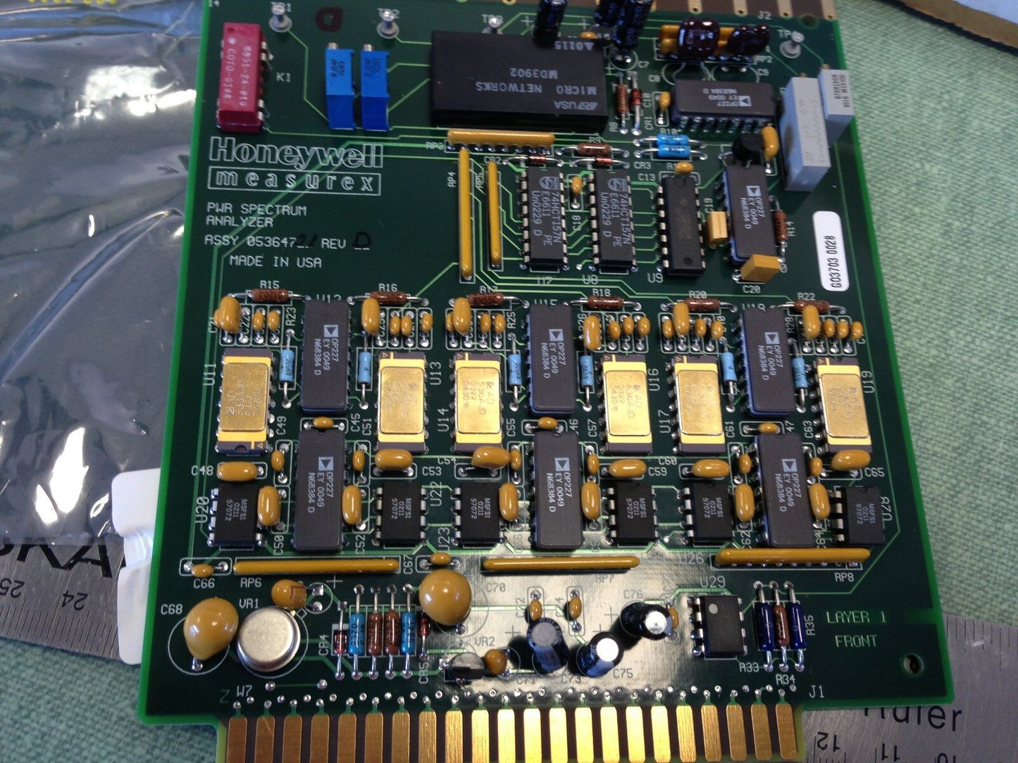 New Honeywell Measurex 05364701 Rev. D,053647 Control Board 04364701 Rev D,Ay