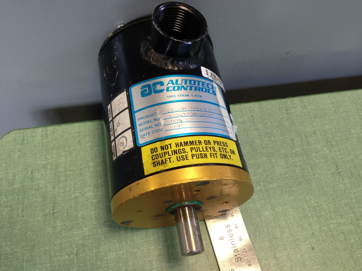 New Ac Sac-Rl220-G010c,Autotech Controls Sac-Rl220-G01dc Resolver Motor,Ar
