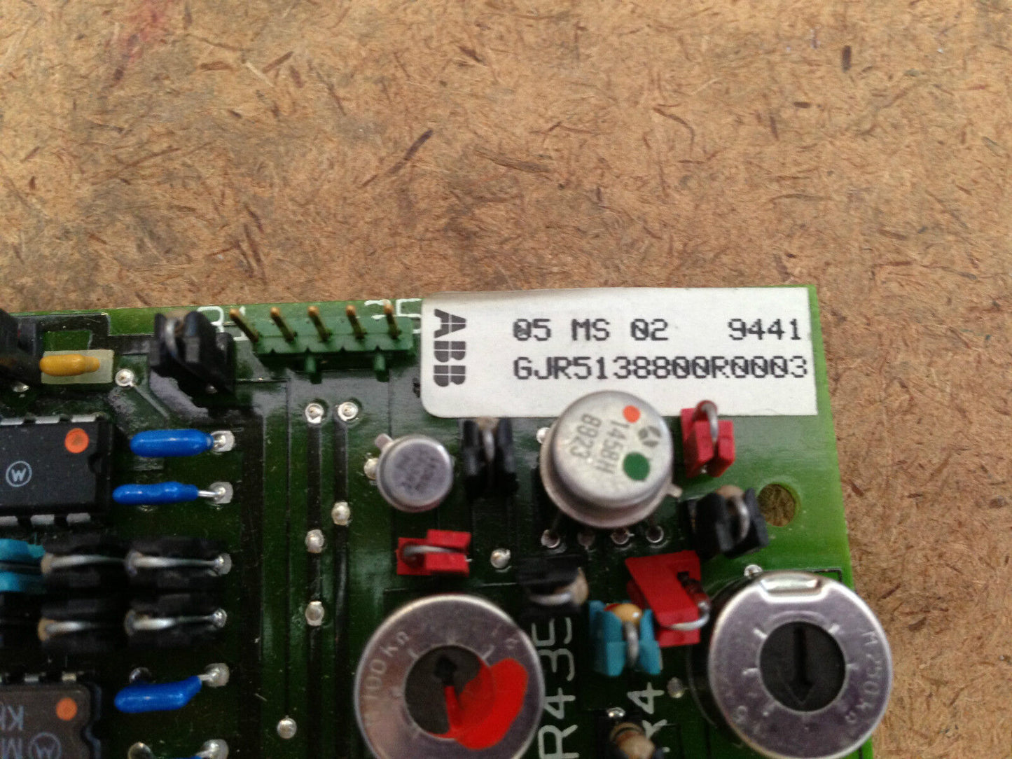 Abb Gjr5138800r0003 Gjr5-138811P2 Print Circuit Board  ,Tn