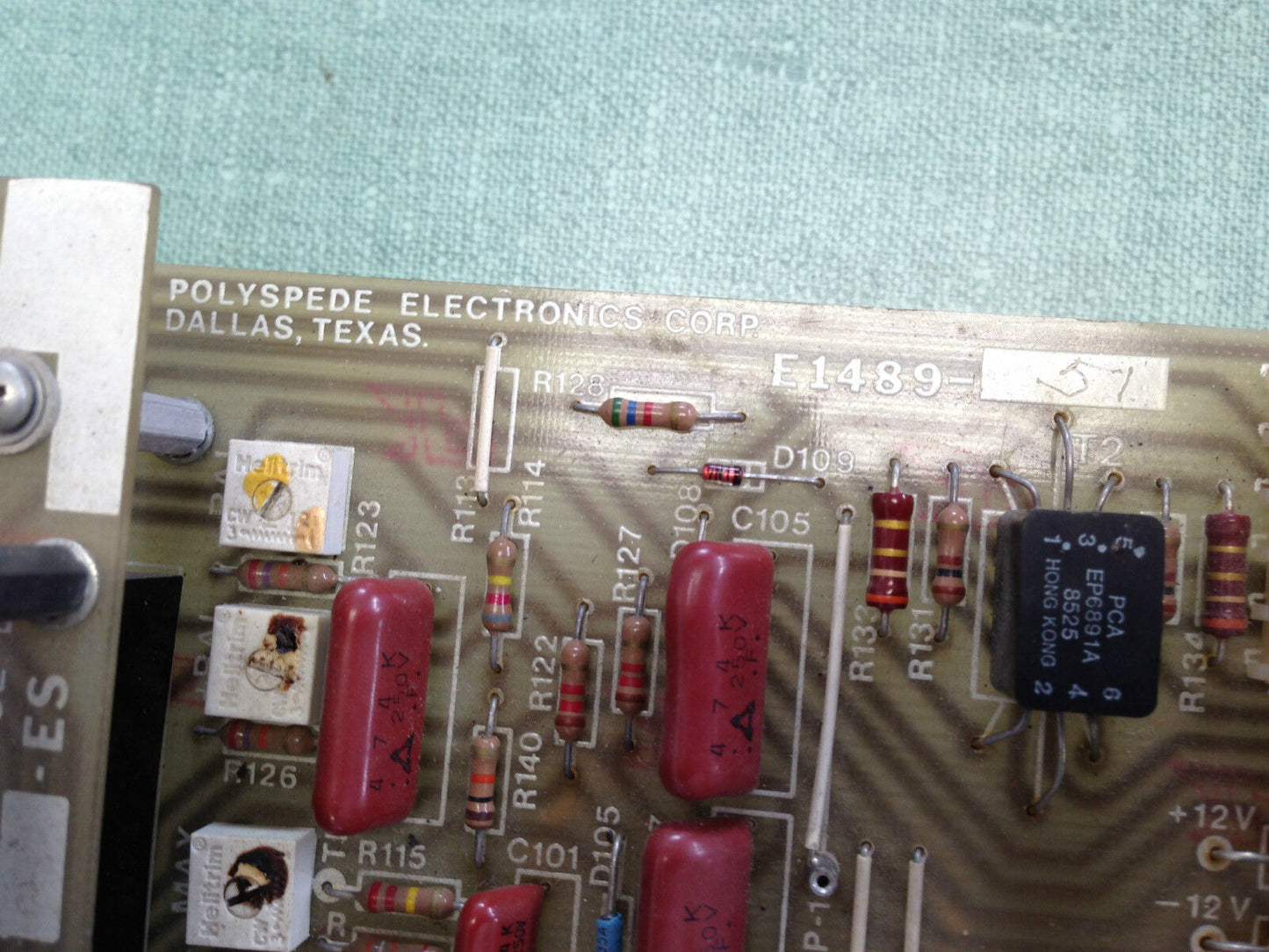 Polyspede Prd2 Prd2-66 Ac Drive,Option Si-1,P , E1489-01,E1491-01-Es,To
