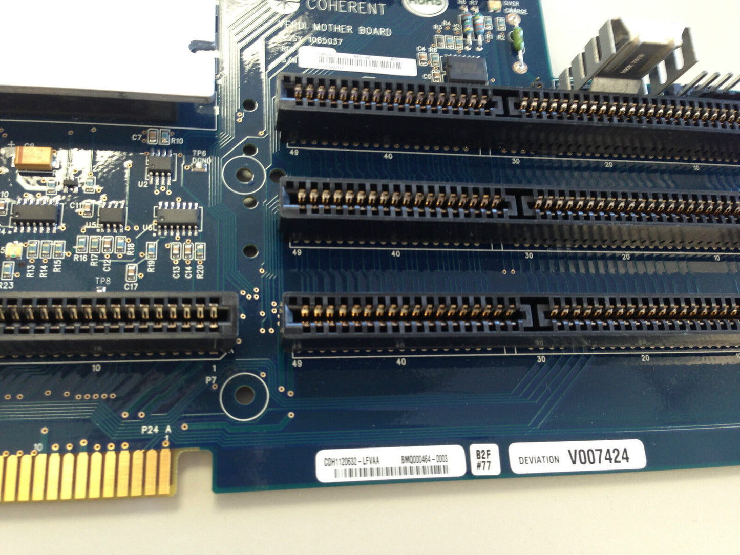 Coherent 1120632-Aa Avia Verdi Laser Mother Board Assy 1085037 Pcb,V007424,Tc