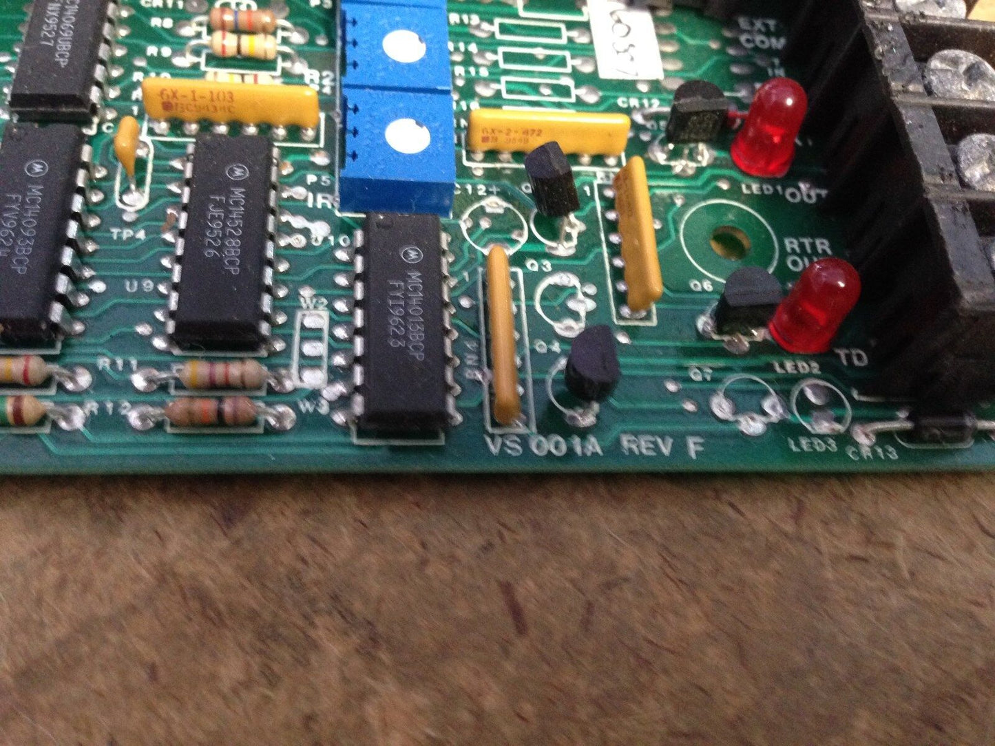 New Industrial Devices Vs001a Rev. F Control Board Novato,Aa