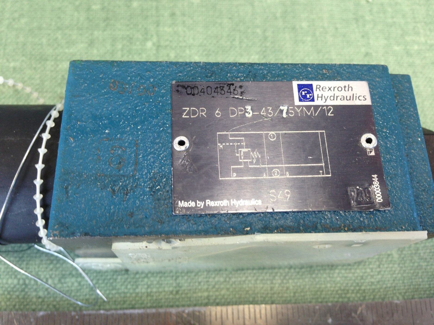 New Rexroth Zdr 6 Dp3 43/75Ym/12 Direct Actuated Valve Zdr-6-Dp3-43/75Ymv12,Ay